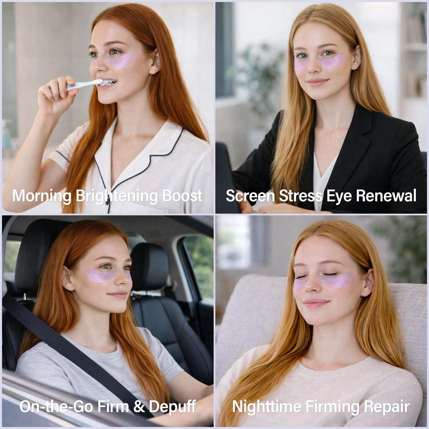 SIRIUS LY Bright Diamond Gaze Augenpflaster 15 Paare gegen Augenringe Schwellung