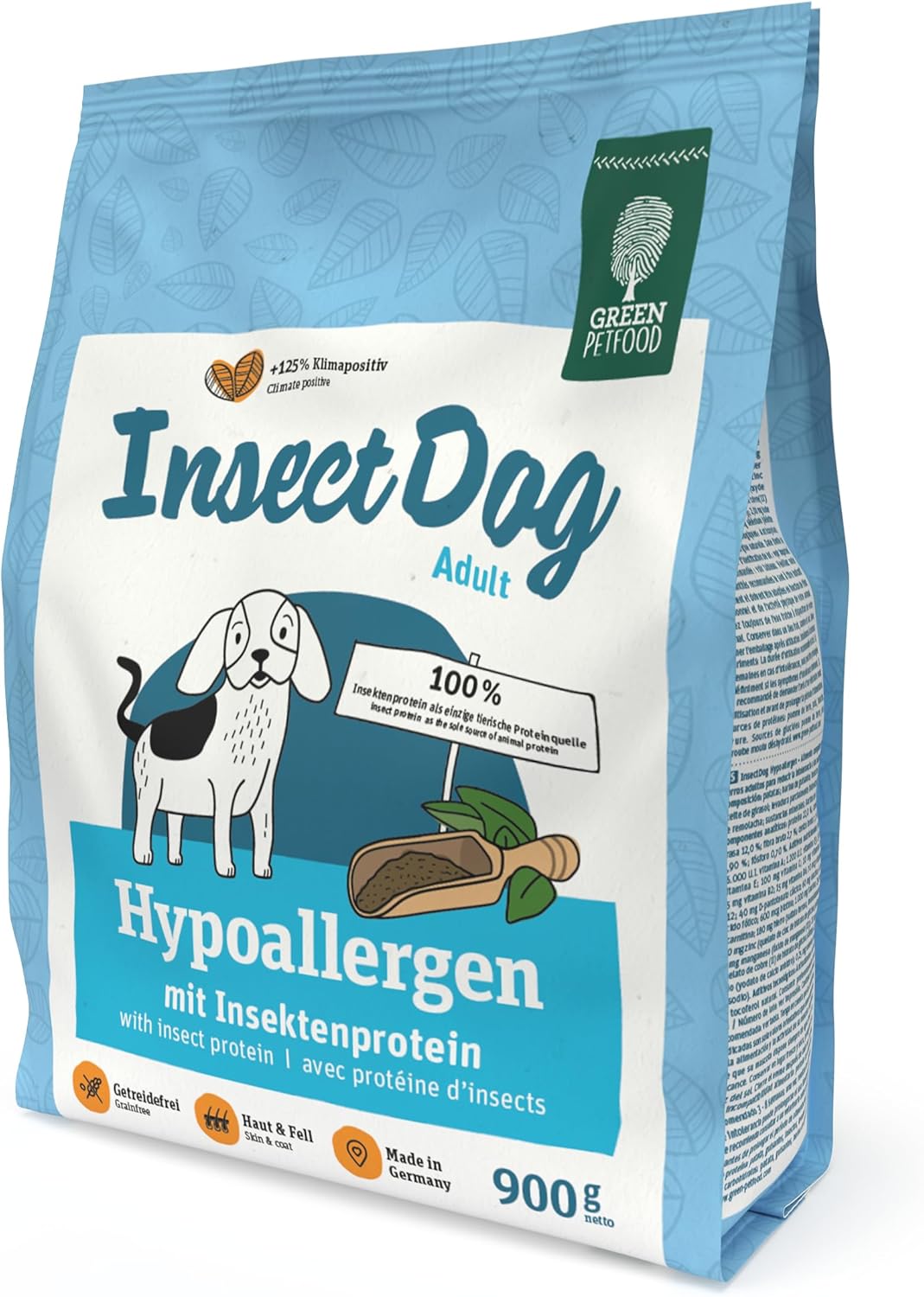 Trockenfutter InsectDog Hypoallergen getreidefrei Insektenprotein