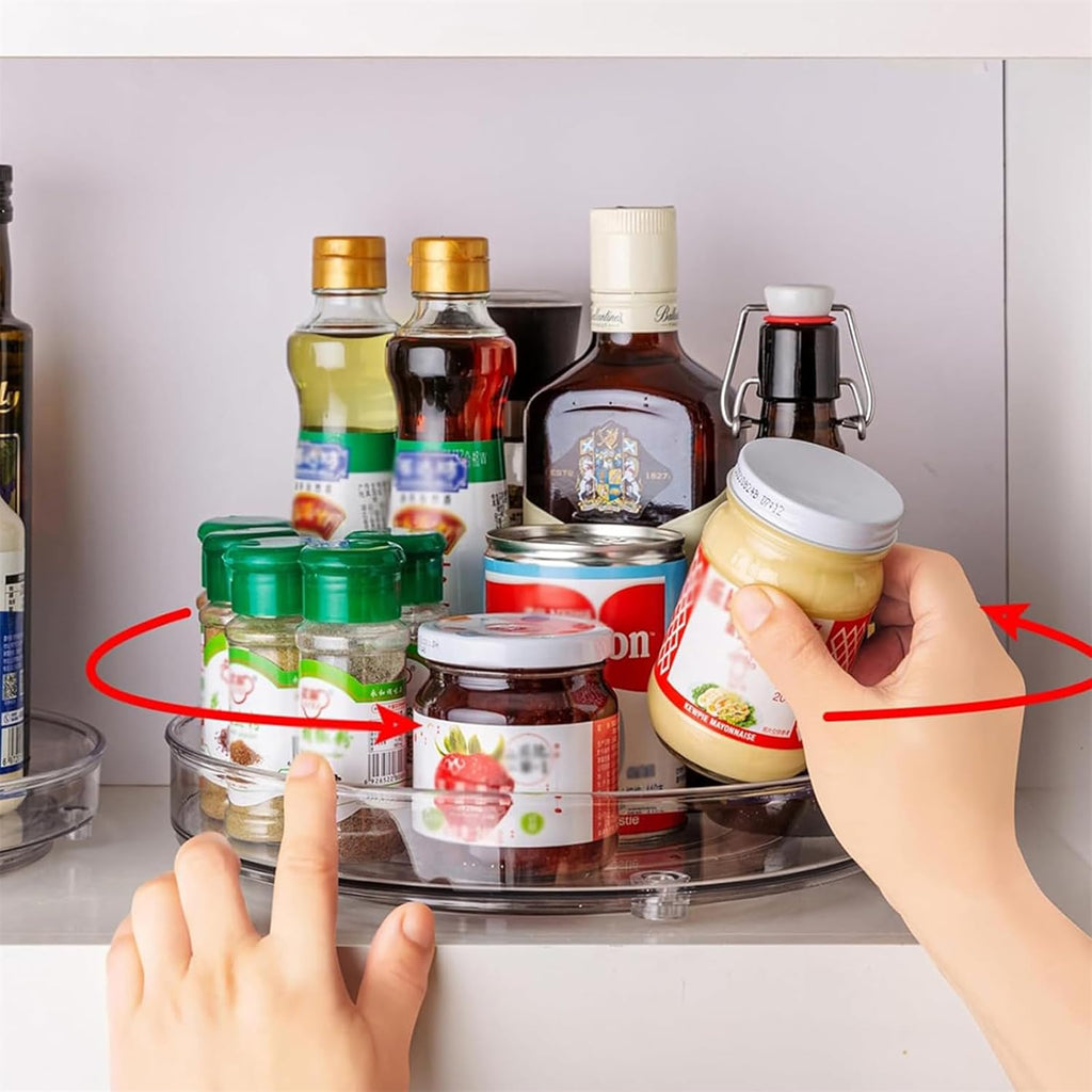 Drehteller Kuehlschrank Organizer Lazy Susan Gewuerzregal 22cm-23cm