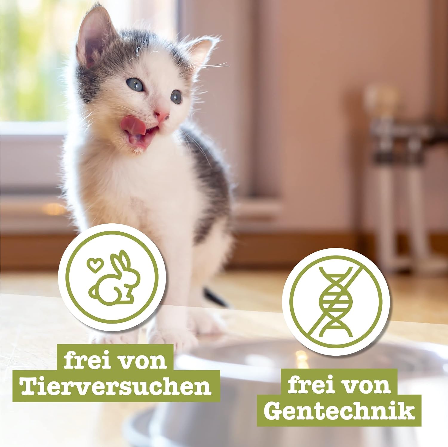 catz finefood Kitten Nassfutter 6x200g Multipack ohne Getreide Zucker