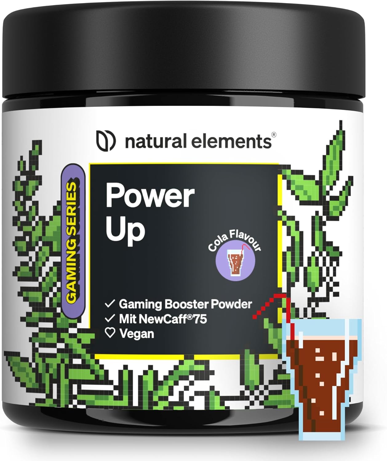 Elements Power Up Mojito Gaming Booster Pulver 40 Drinks mit Koffein verschieden