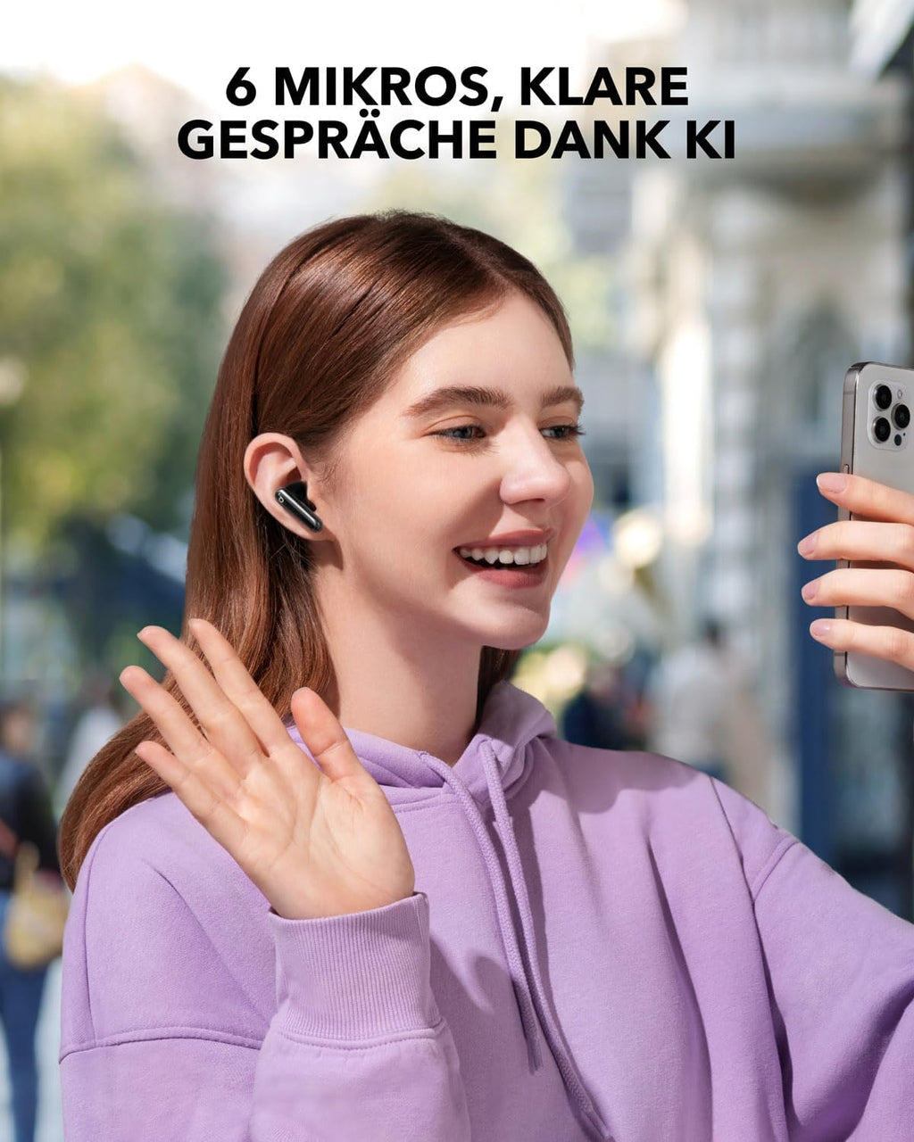 Anker Soundcore P40i In-Ear Bluetooth Kopfhoerer Noise Cancelling 60 h Akku