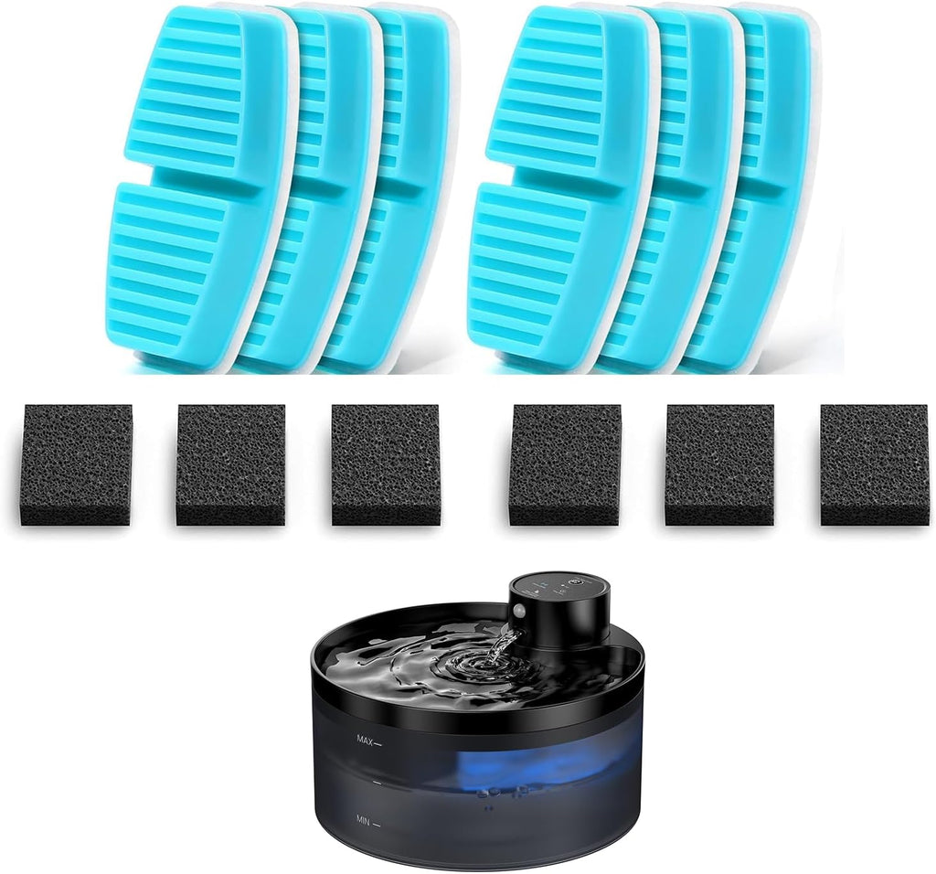 Kabelloser Katzenbrunnen mit Bewegungssensor, 4200 mAh Akku, leise Pumpe