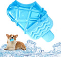 Kuehlspielzeug Hund EIS am Stiel gefrierbar robust Blau fuer kleine und mittelgross