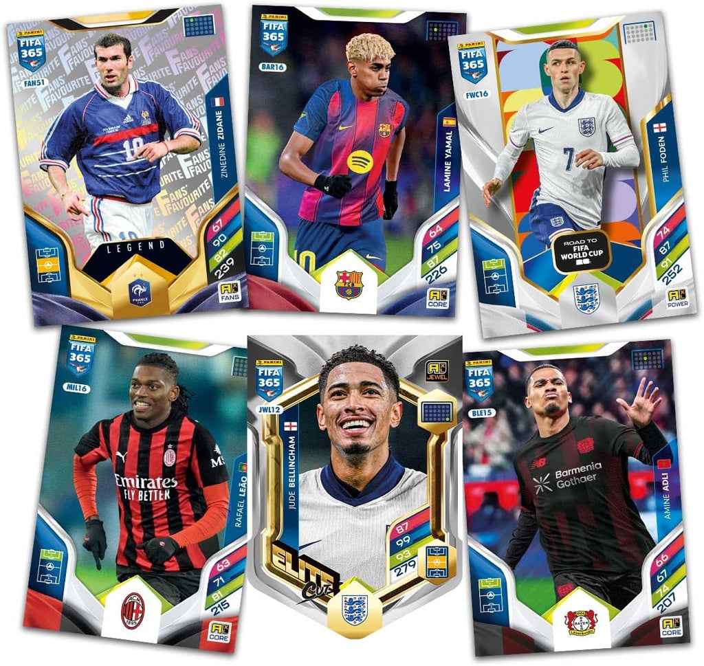 Panini FIFA 365 Adrenalyn XL 2026 Trading Cards Box mit 24 Packs