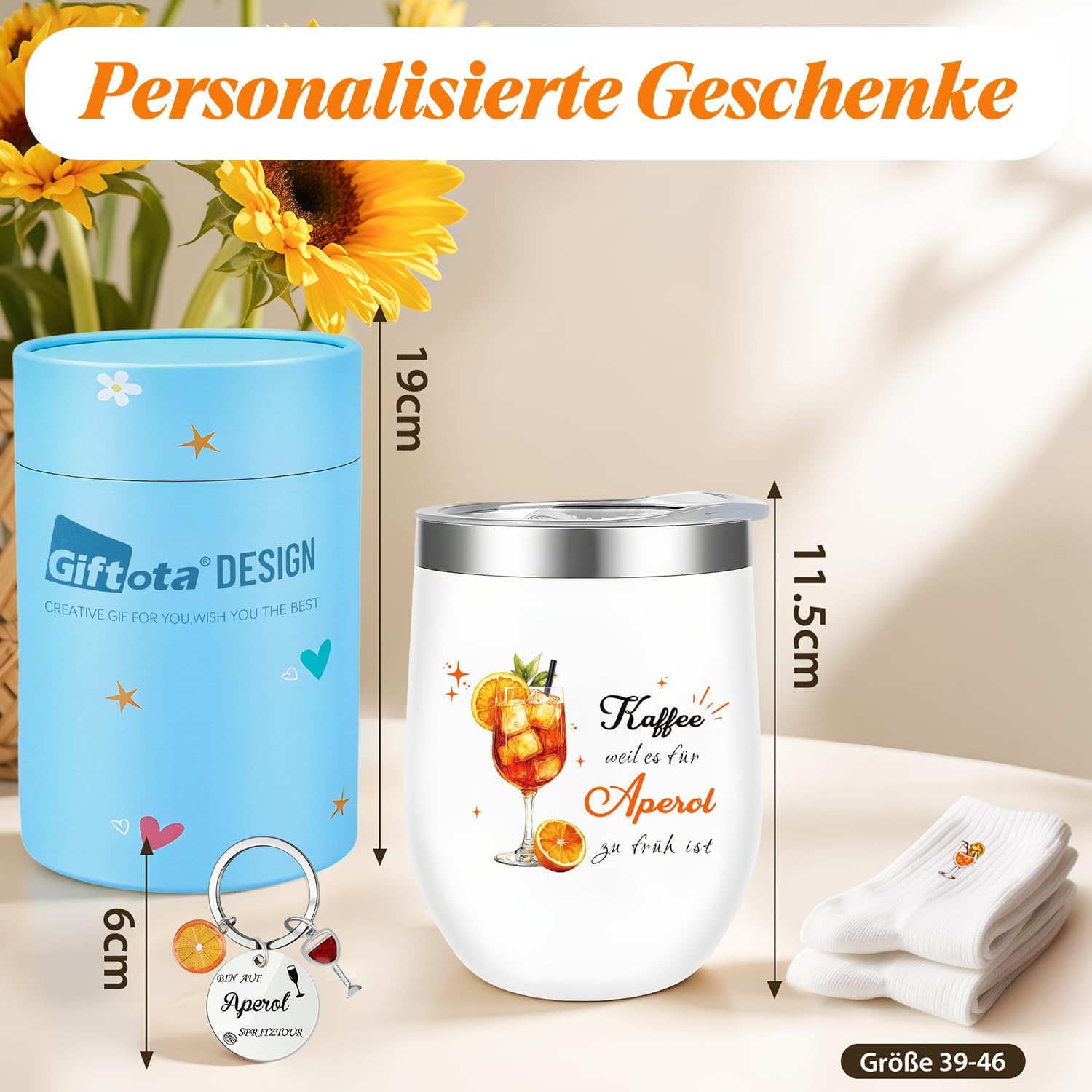 Love Hug Pinguin Geschenkset Geschenk fuer Partner Valentinstag 'Ich liebe dich'