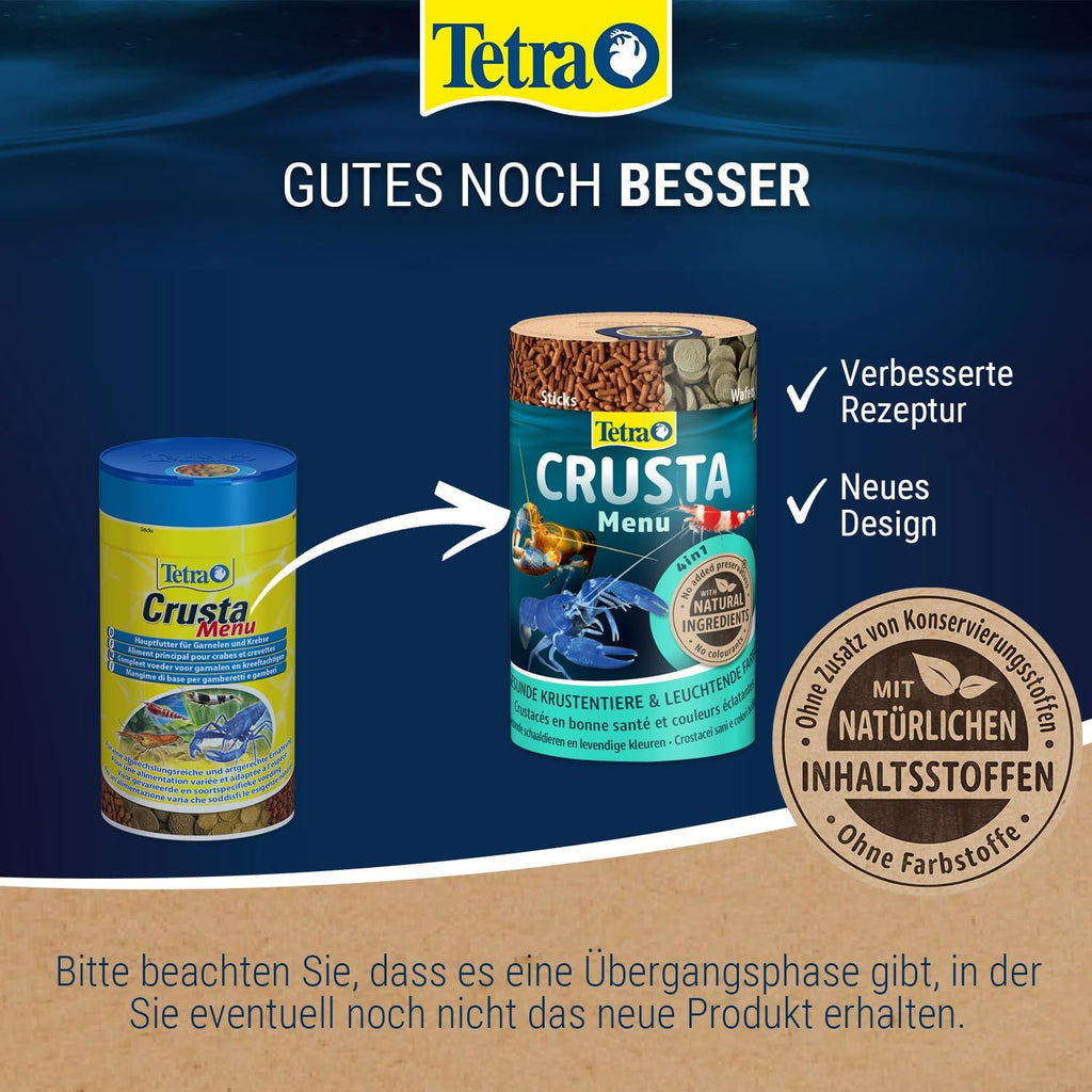 Tetra Crusta Granules Garnelen Krebse Futter Dose