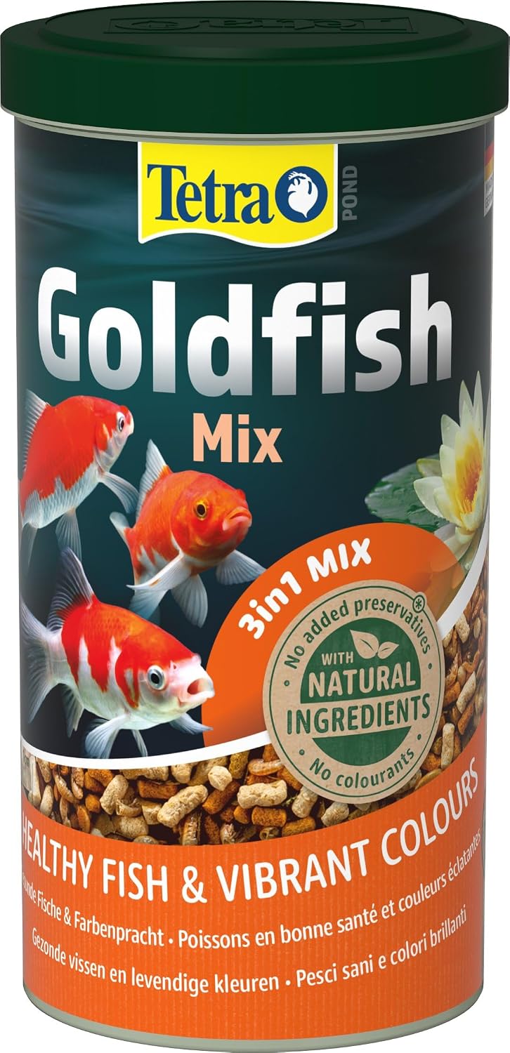 Tetra Pond Goldfish Mini Pellets Fischfutter Dose fuer Goldfische