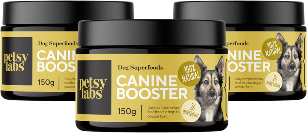 Canine Booster Pulver mit Gruenlippmuschel-Extrakt und 26 Wirkstoffen