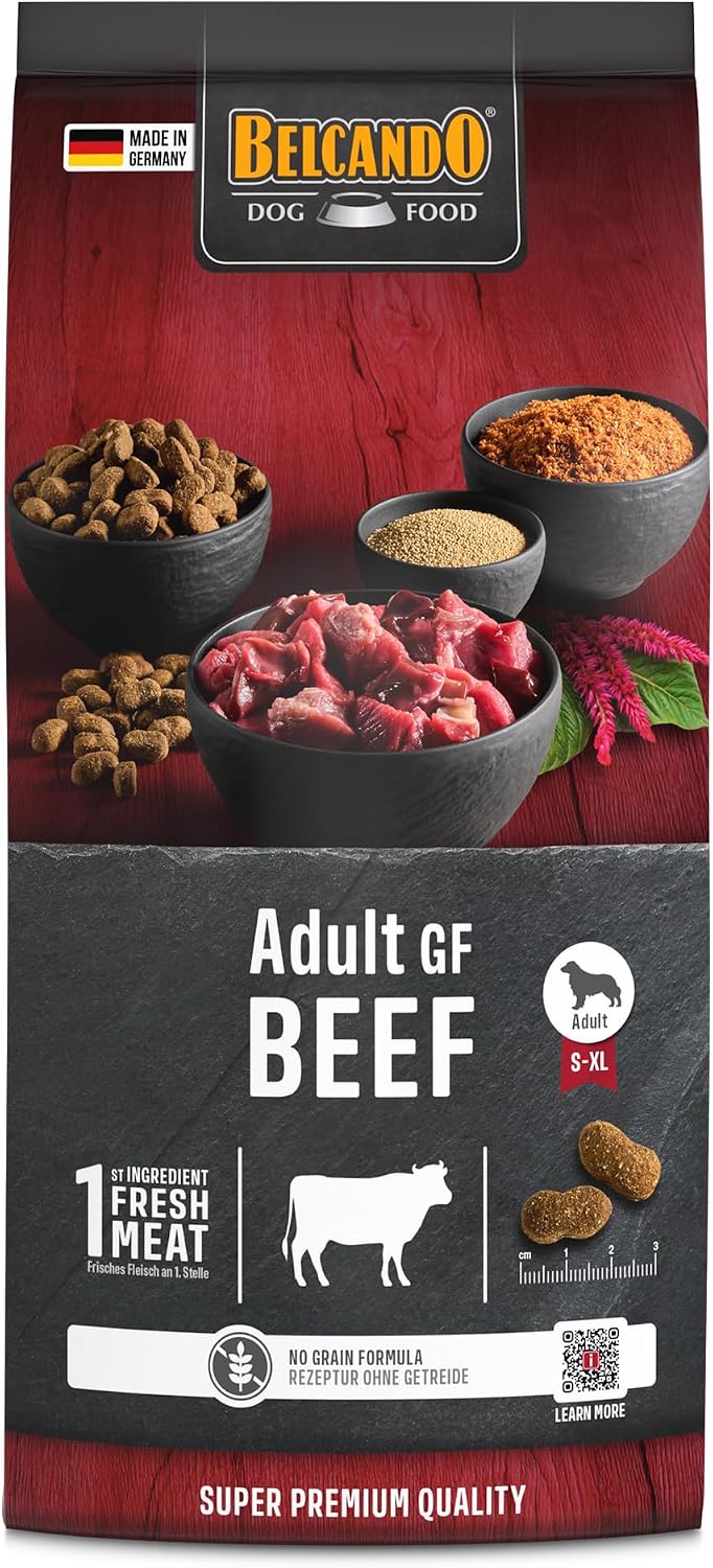 Trockenfutter getreidefrei Rind 1- BELCANDO Adult GF verschiedene Sorten