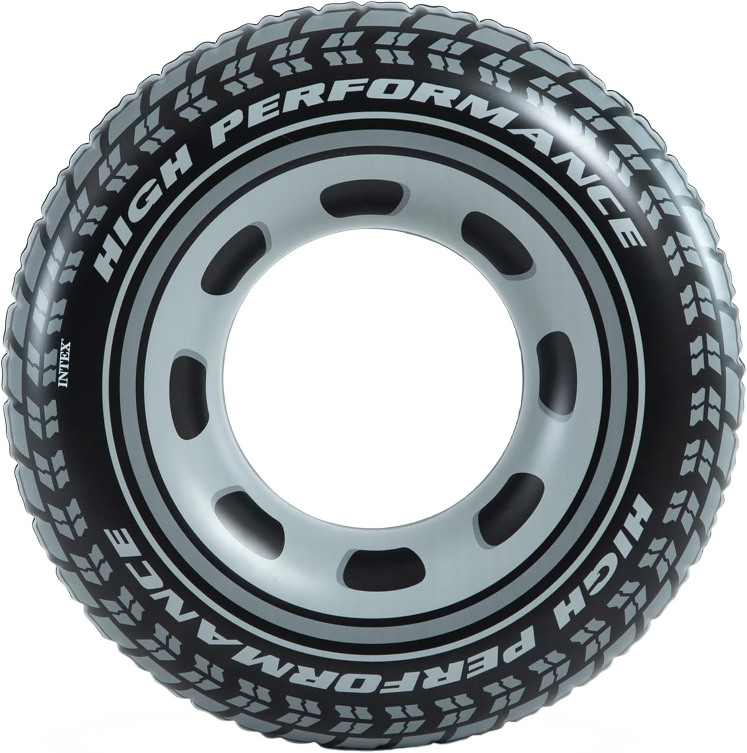 Intex Schwimmring Reifen 91 cm Vinyl schwarz Aufblasbar