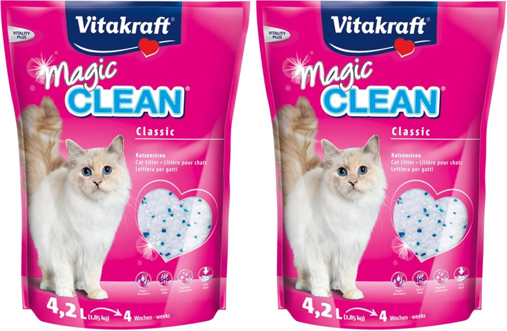 Katzenstreu Mineralkuegelchen 1er-2er Pack nicht klumpend bakterienhemmend