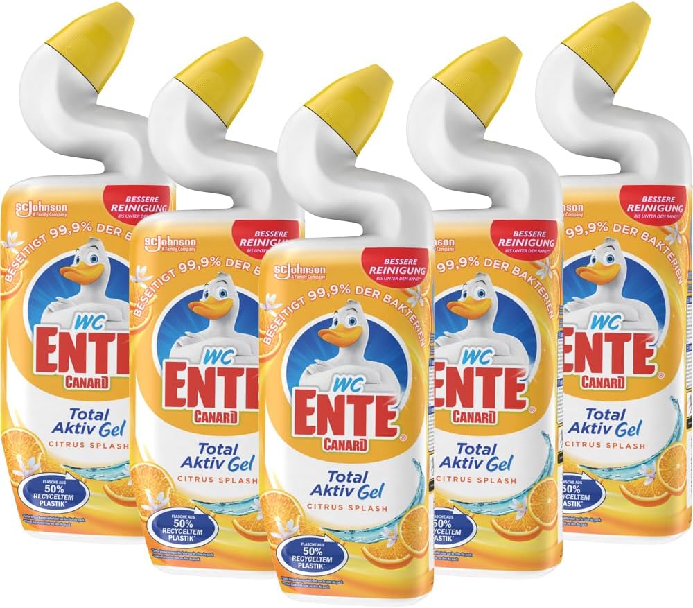 WC-Ente Total Aktiv Gel WC-Reiniger fluessig antibakteriell Toilettenreiniger