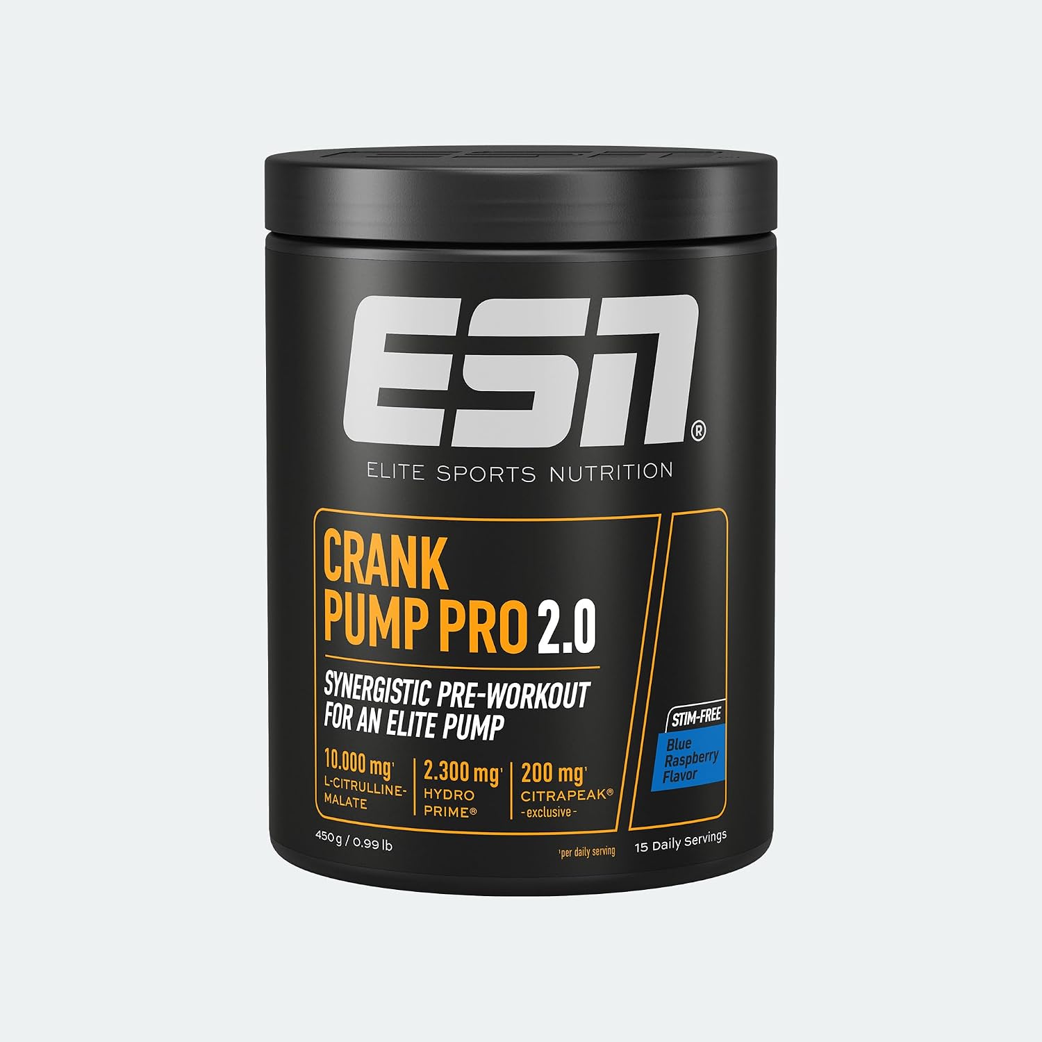 ESN Crank Pump Pro Pre Workout Booster Cherry Cola verschiedene Sorten