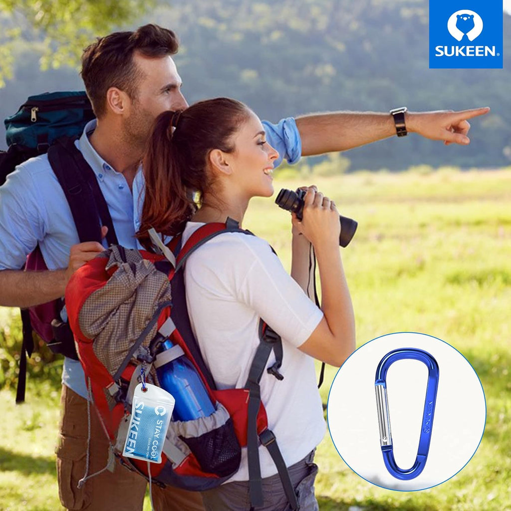 Sukeen Kuehlendes Handtuch Set fuer Sport Wandern Laufen Tennis Reisen