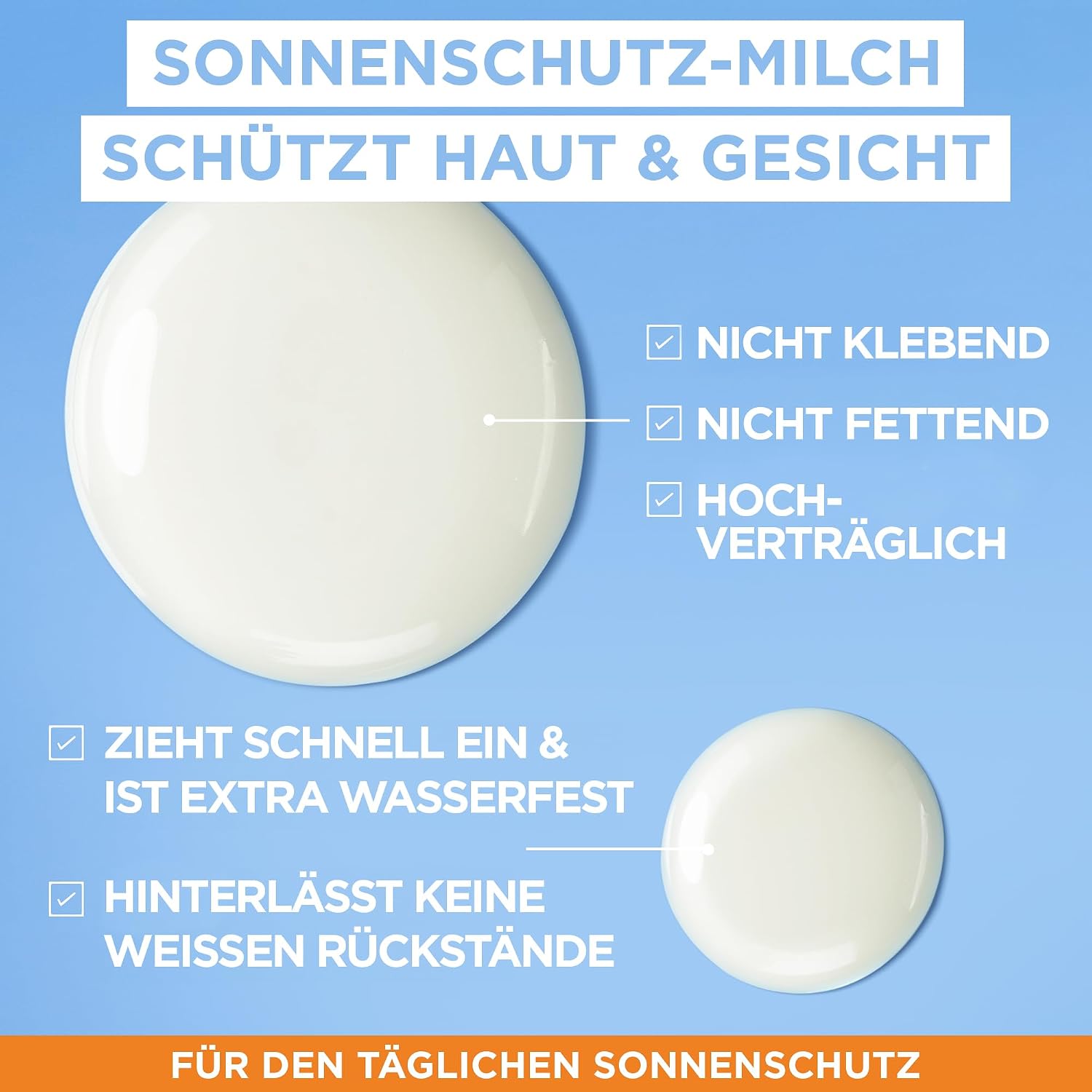 Garnier Ambre Solaire Sensitive Expert+ Sonnenmilch LSF 50+ 175ml