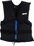 AWN Black Edition Regattaweste Schwimmhilfe Feststoffweste 50 N 50-70 kg