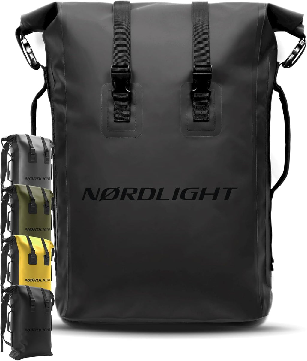 Nordlight Dry Bag wasserdichter Rolltop Rucksack gepolsterte Traeger