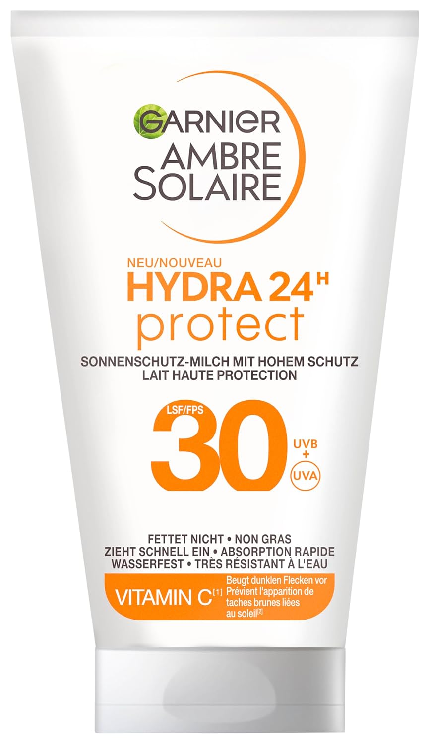 Garnier Ambre Solaire Sonnenschutz Milch LSF 30 50ml - Feuchtigkeitsspendend