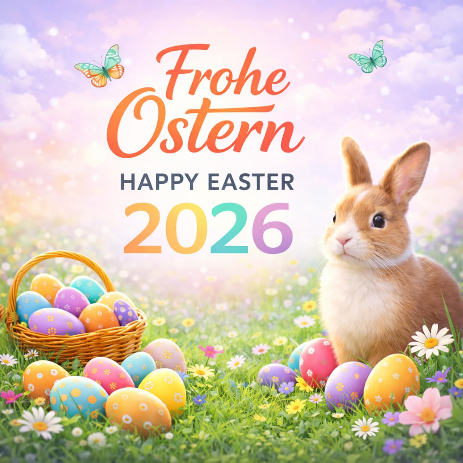 Osterhase Holz Aufsteller 2er Set Deko mit Schleife Fruehling Deko