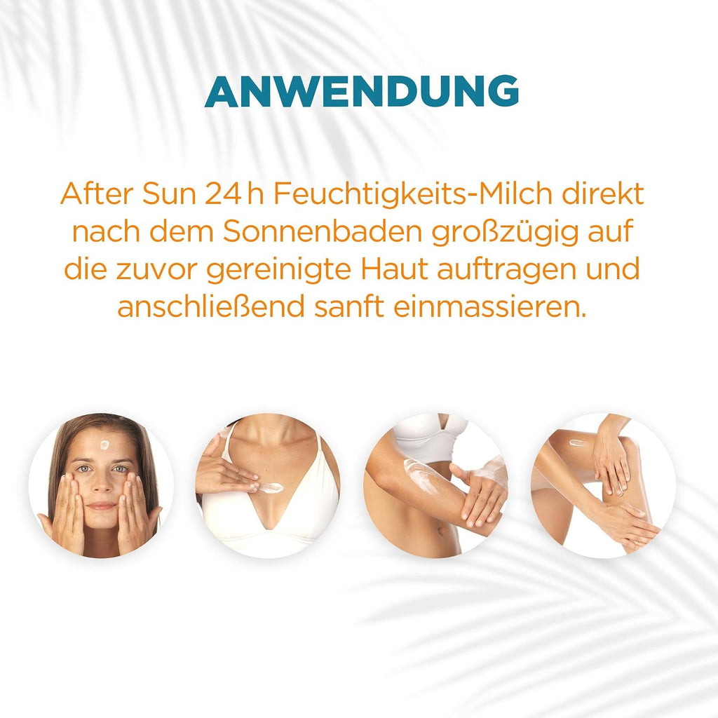 Garnier Ambre Solaire After Sun Feuchtigkeitsmilch 400ml fuer Gesicht & Koerper
