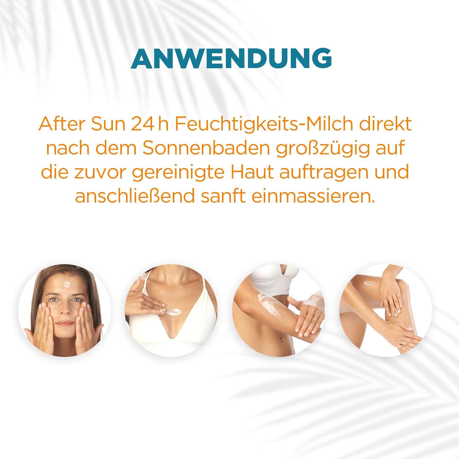 Garnier Ambre Solaire After Sun Feuchtigkeitsmilch 400ml fuer Gesicht & Koerper