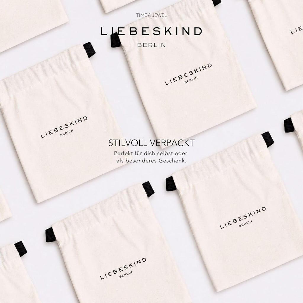 LIEBESKIND BERLIN Damen Handtasche Leder Schultertasche Braun