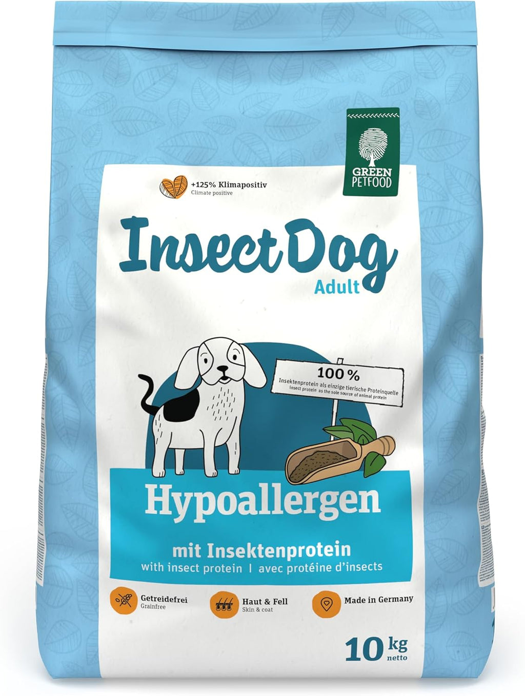 Trockenfutter InsectDog Hypoallergen getreidefrei Insektenprotein