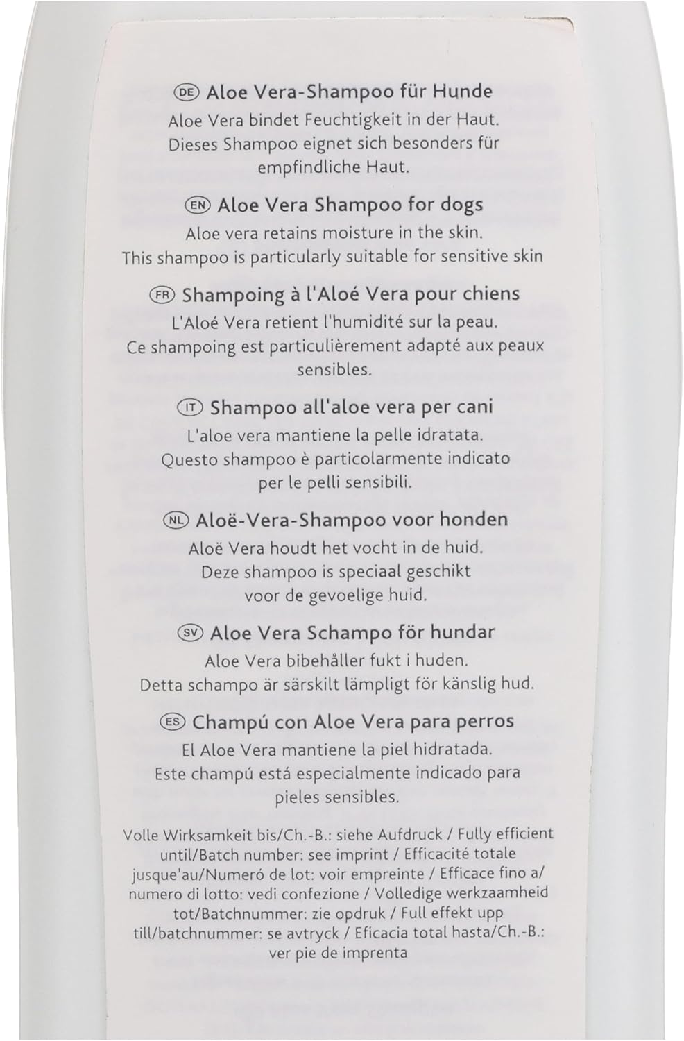 TX-2898 Aloe Vera Shampoo Pflegeshampoo fuer normales Haar