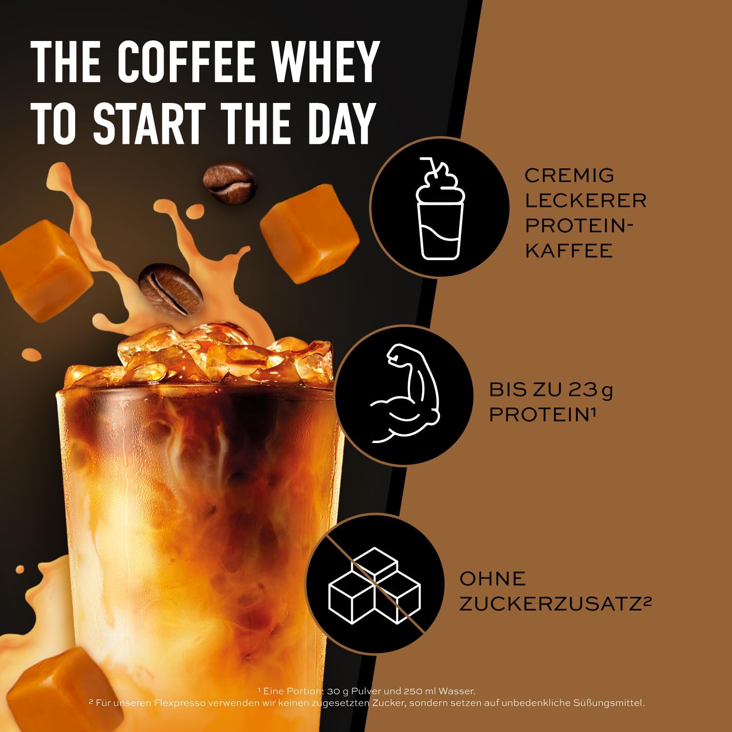 ESN Flexpresso Protein Coffee Cremiger Protein Kaffee verschiedene Sorten