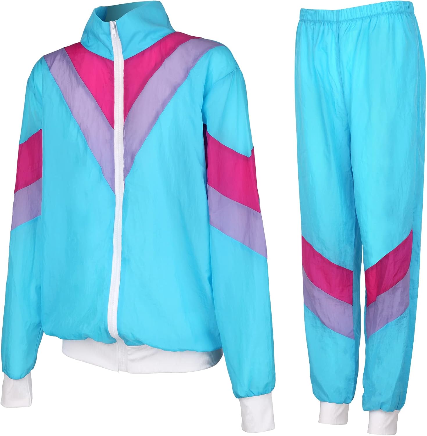 80er Jahre Trainingsanzug Herren Damen Jacke und Hose Gr. S-XXL