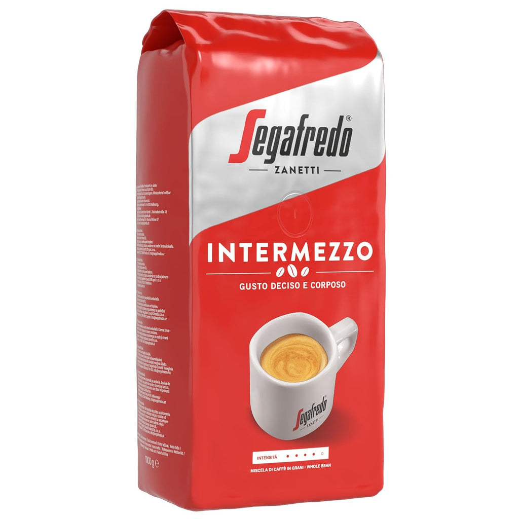 Segafredo Intermezzo Kaffeebohnen 1 kg ganze Bohnen mittlere Roestung