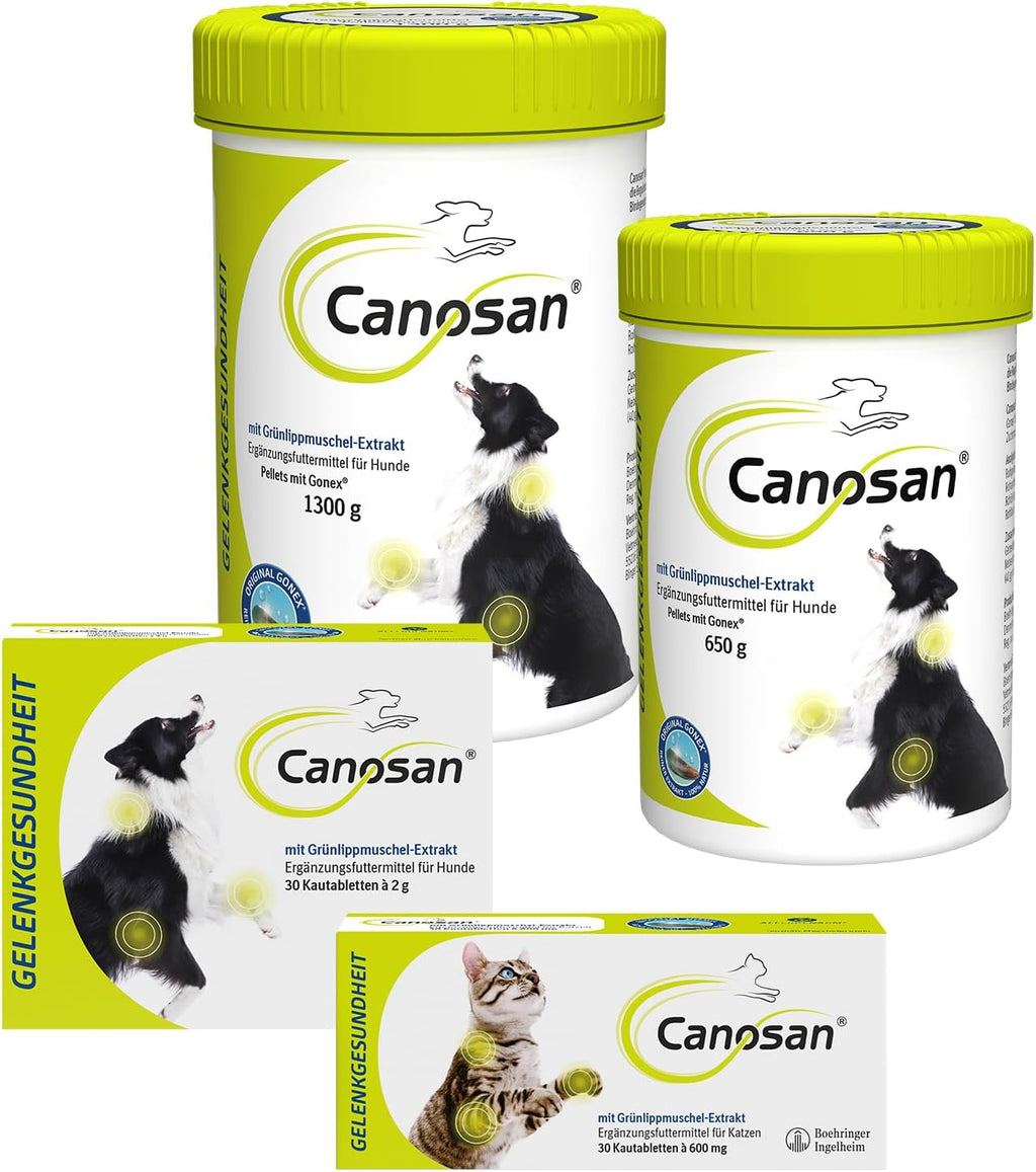 Canosan Kautabletten 30 Stk Grünlippmuschel Katzen Gelenkgesundheit