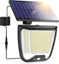 Solarlampe Aussen 288 LEDs mit Bewegungsmelder IP65 3 Modi 270° Garten