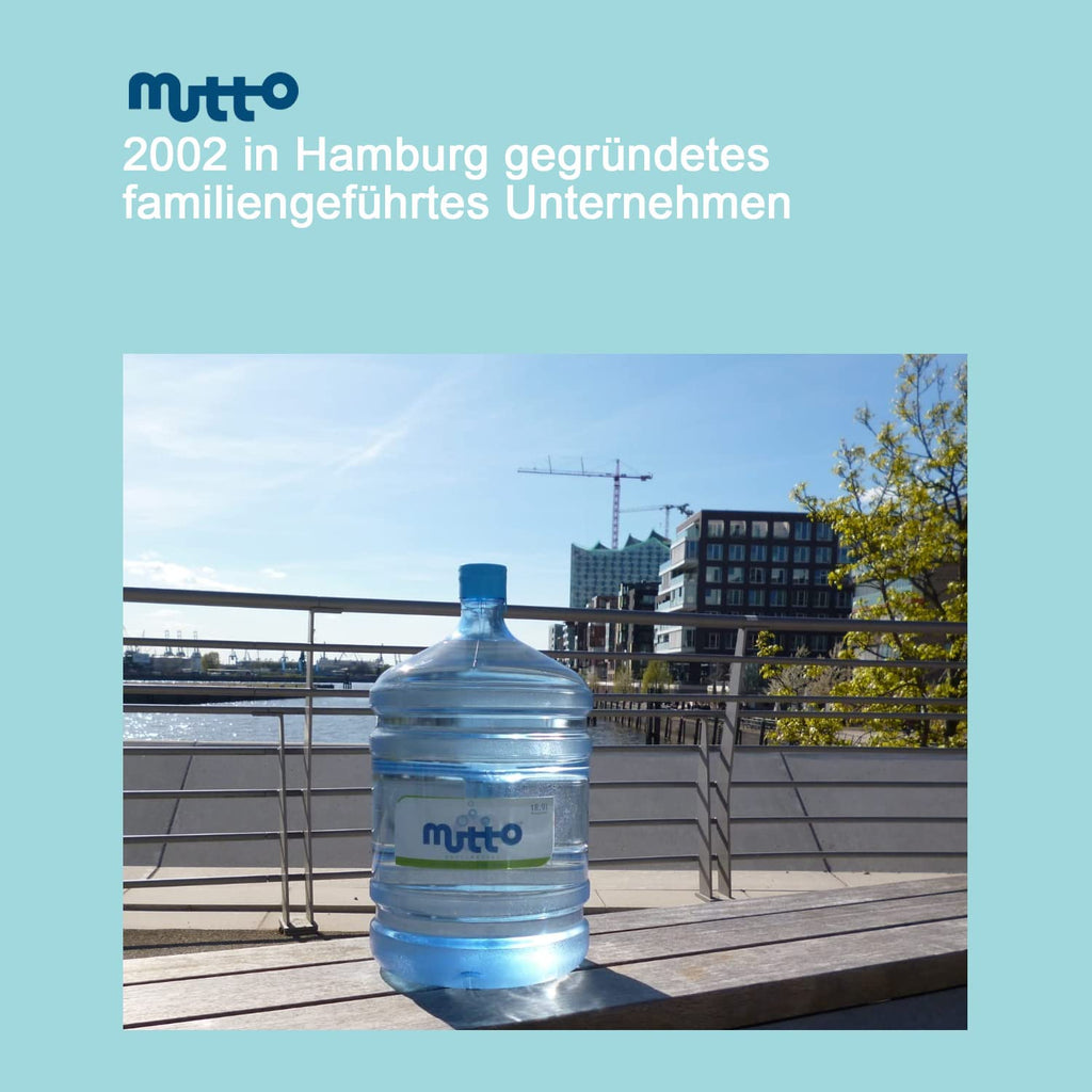 Mutto Quellwasser 19 L Flasche weich Trinkwasser Mineralwasser