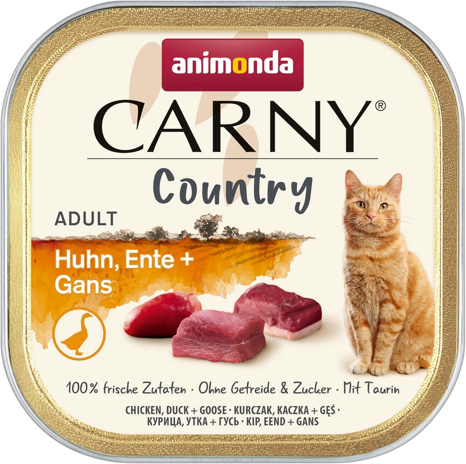 Animonda Carny Country Katzenfutter nass 6x100g Home Mix getreidefrei