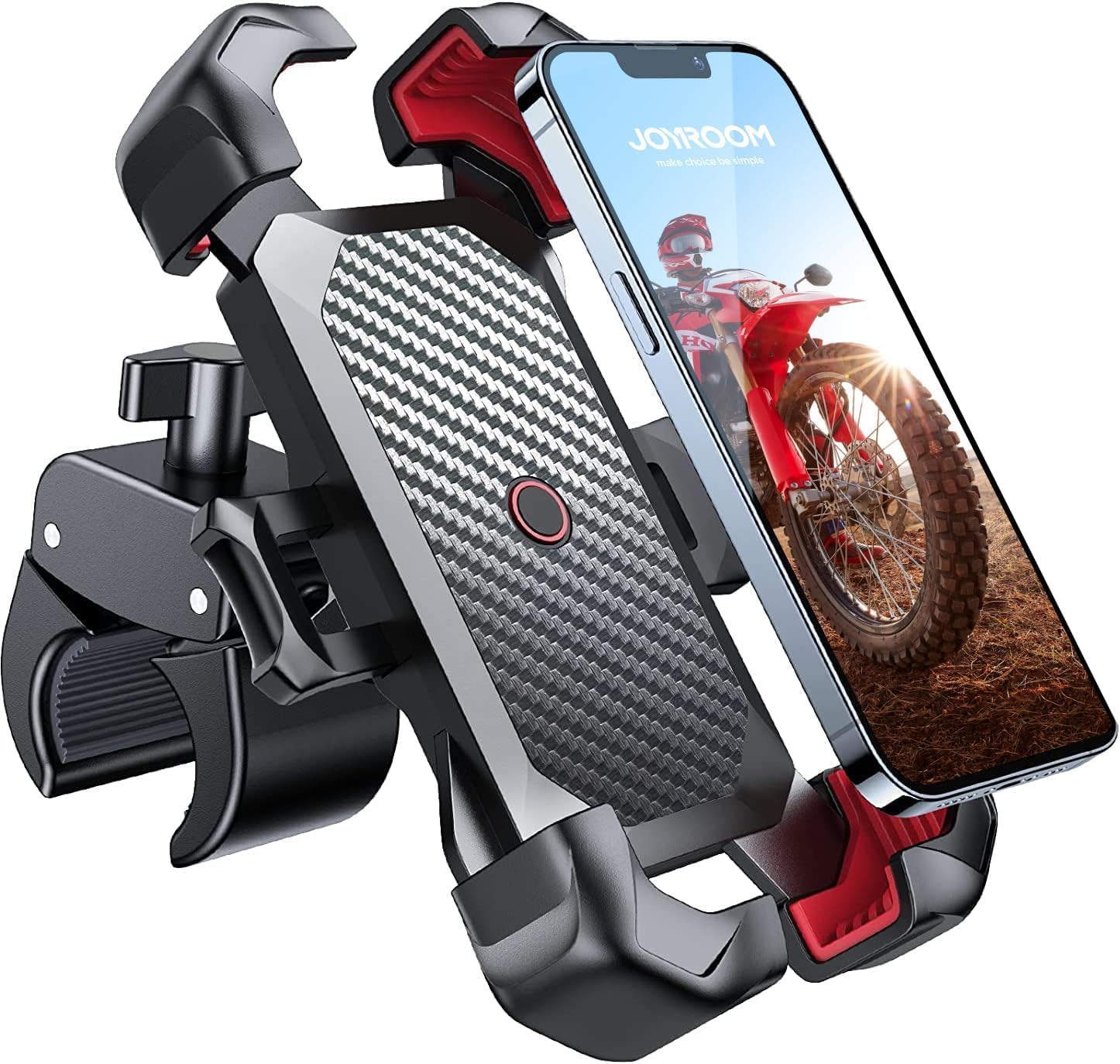 Handyhalterung Fahrrad Lenker 360° drehbar Autolock Smartphone Halter