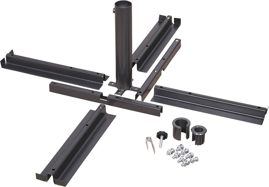 Schneider Plattenstaender Standard 837-15 anthrazit Stahl fuer Wegeplatten
