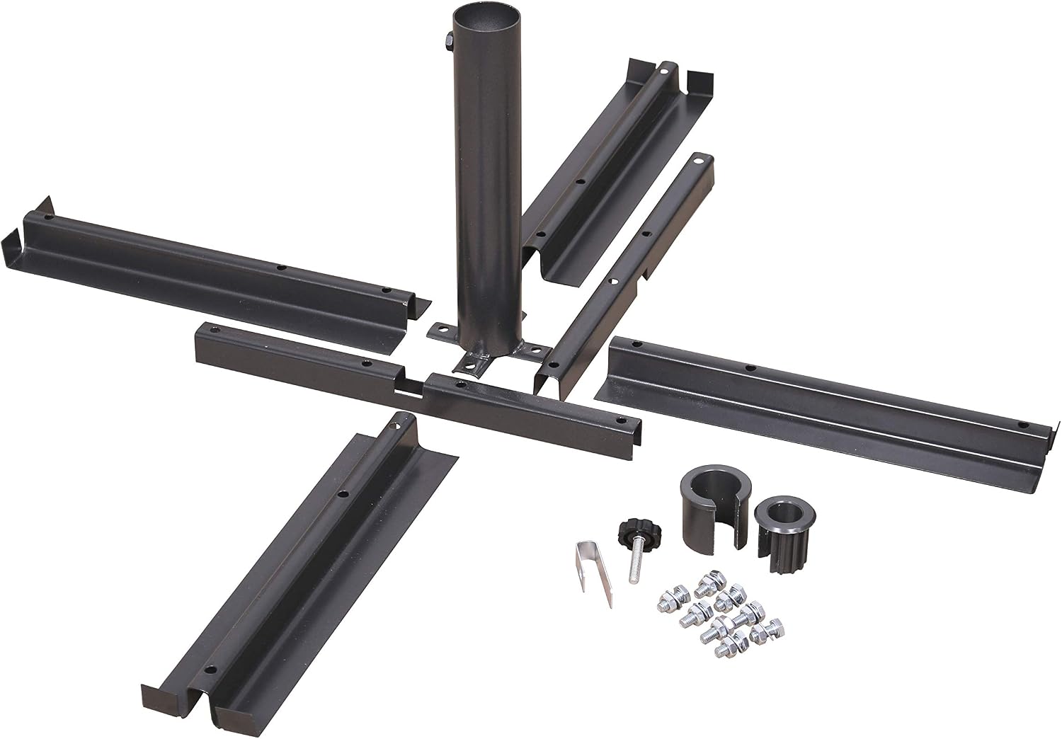 Schneider Plattenstaender Standard 837-15 anthrazit Stahl fuer Wegeplatten