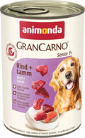 animonda GranCarno Senior Hundefutter Rind und Lamm Nassfutter