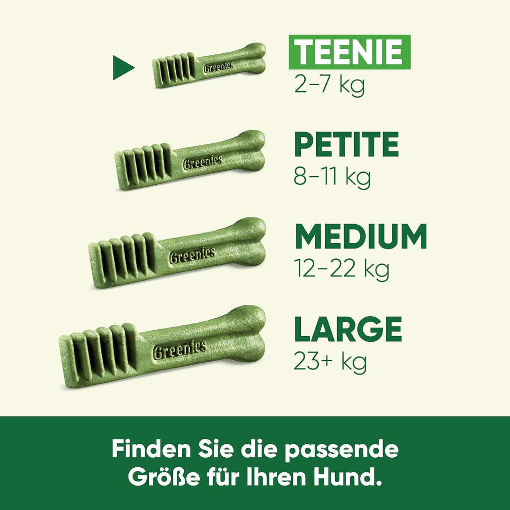 Greenies Dental Treats Medium Zahnpflege Hund 12- verschiedene So