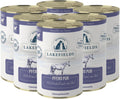 Lakefields Hundefutter Nass Pferd 100% Muskelfleisch 6x400g getreidefrei