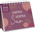 Tischkalender 2026 Wochenkalender Mini Achtsamkeit Einatmen Ausatmen Sein