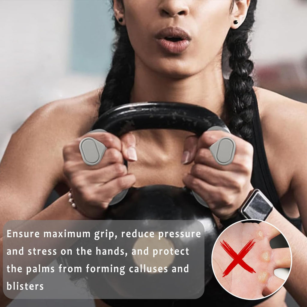Silikon Griffhilfen Anti-Rutsch ergonomisch fuer Klimmzuege Kraftsport Fitness