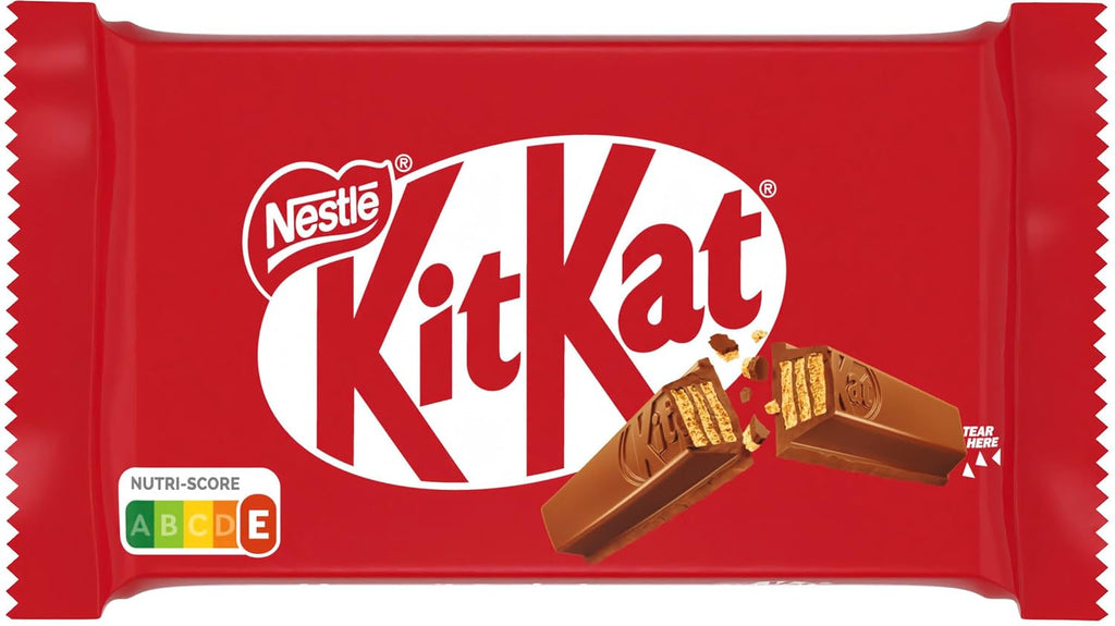Nestlé KitKat Classic 24er Pack Schokoriegel Milchschokolade mit Knusperwaffel