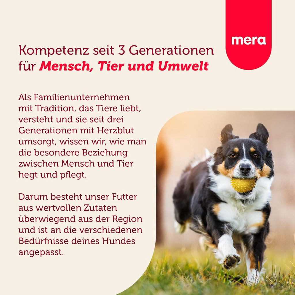 MERA Essential Softdiner Trockenfutter Geflügel für sportliche Hunde