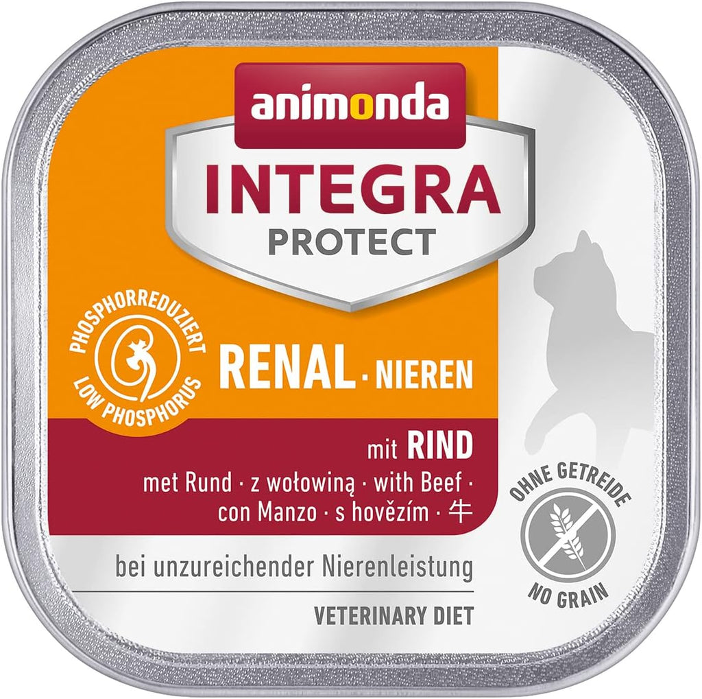 animonda Integra Protect Katzenfutter nass bei Diabetes Lachs 16x100g