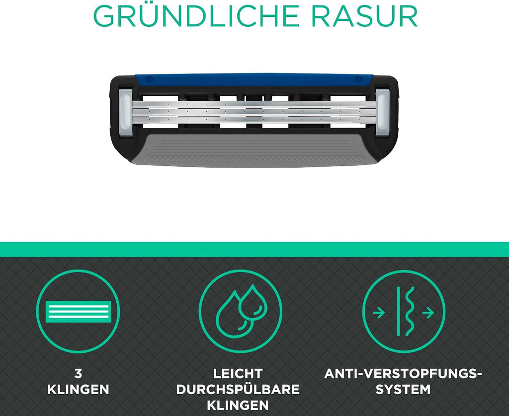 Herren Rasierklingen 12 Stueck 5 Klingen System kompatibel