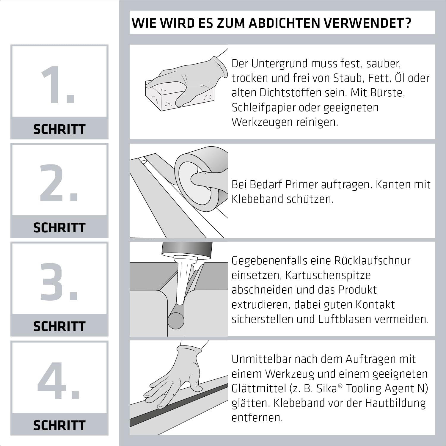 Sikaflex 11 FC Purform Kleb- und Dichtstoff Weiss