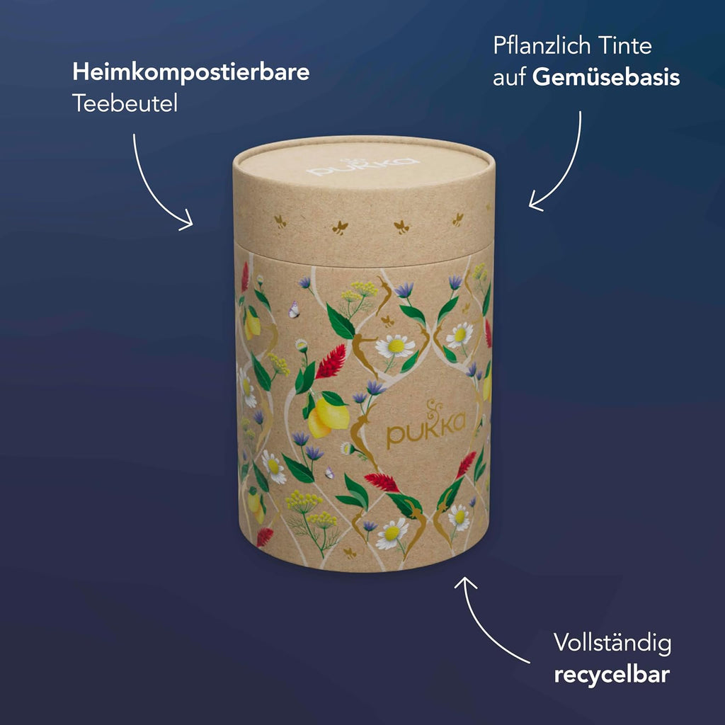 Pukka Bio Tee Geschenkset Seelenzauber 30 Beutel 5 Sorten